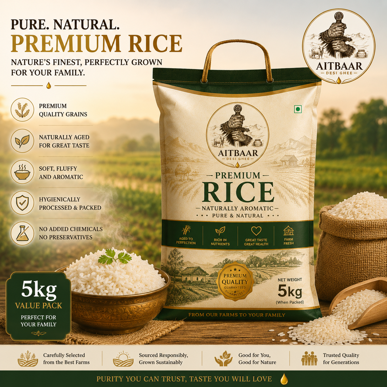Premium Rice – Long Grain & Everyday Rice